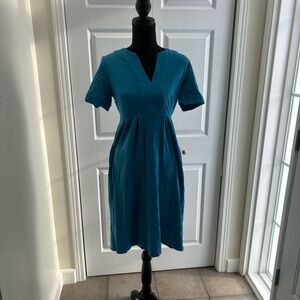 Calvin Klein Blue Midi Dress